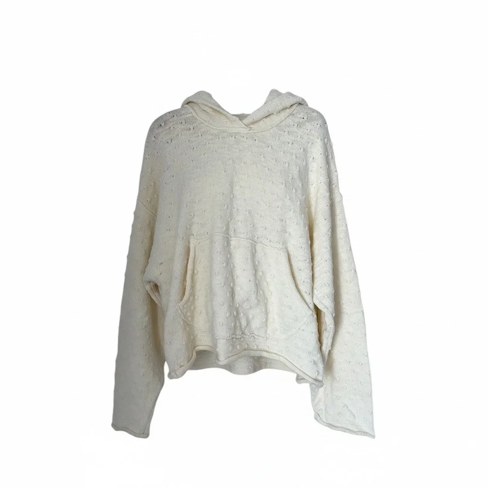 Free People Lake Side Knit Hoodie - Extra Small - Picture 1 of 4